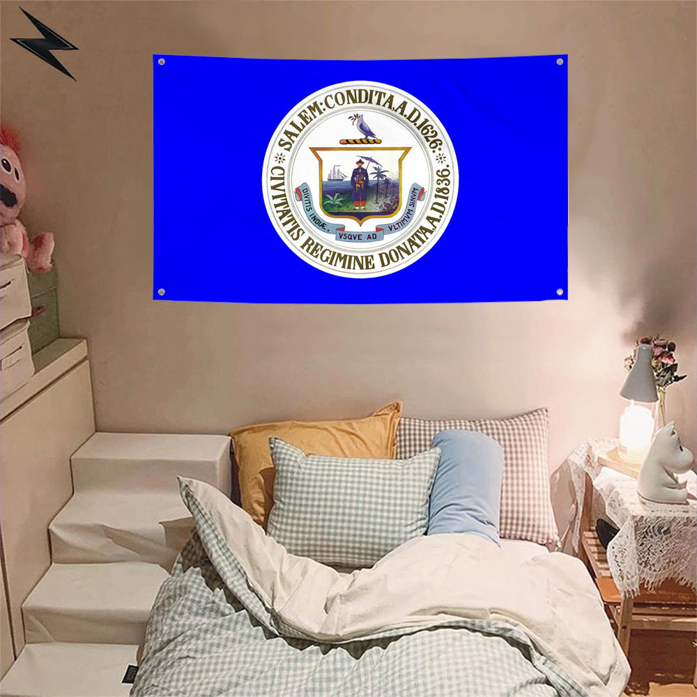 Fyon Salem, Massachusetts Flag Banner