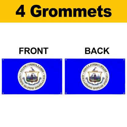 Fyon Salem, Massachusetts Flag Banner