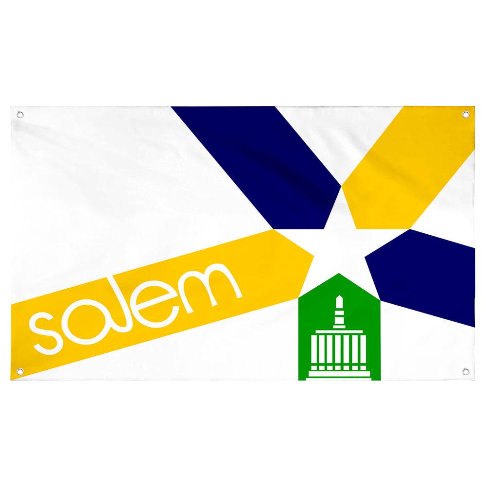 Fyon Salem, Oregon 1972-2022 Flag Banner