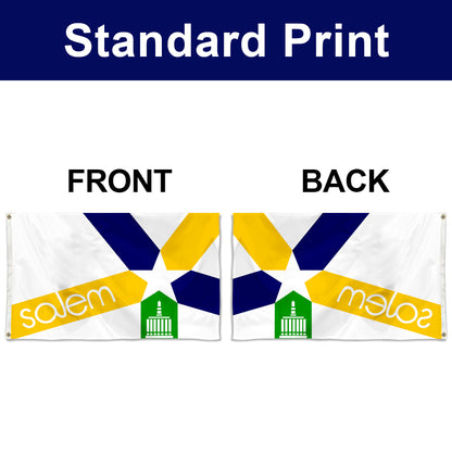 Fyon Salem, Oregon 1972-2022 Flag Banner