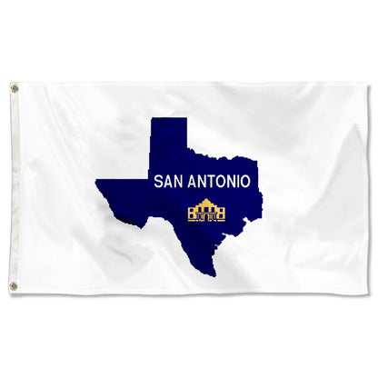 Fyon San Antonio, Texas (1917–1976) Flag Banner