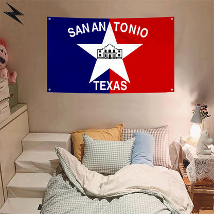 Fyon San Antonio, Texas (1976–1992) Flag Banner