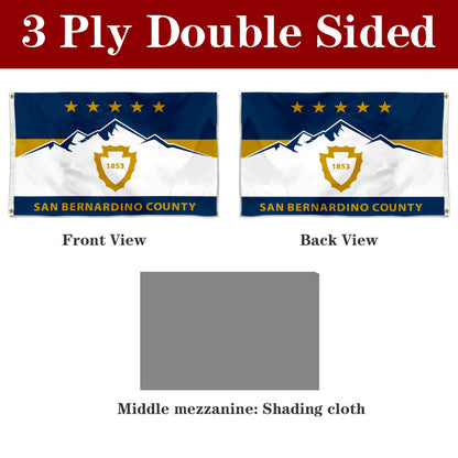 Fyon San Bernardino County, California Flag Banner