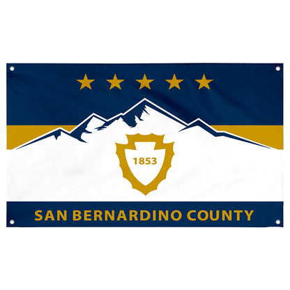 Fyon San Bernardino County, California Flag Banner
