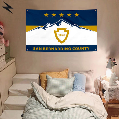 Fyon San Bernardino County, California Flag Banner