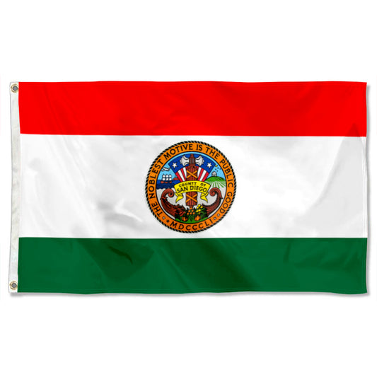 Fyon San Diego County Flag Banner
