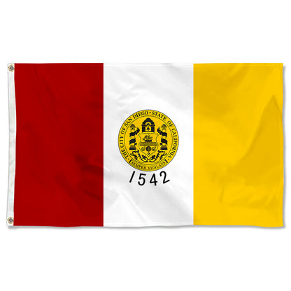 Fyon San Diego, California Flag Banner