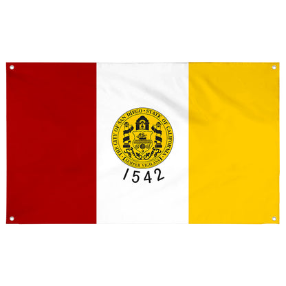 Fyon San Diego, California Flag Banner