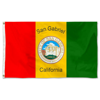 Fyon San Gabriel, California Flag Banner