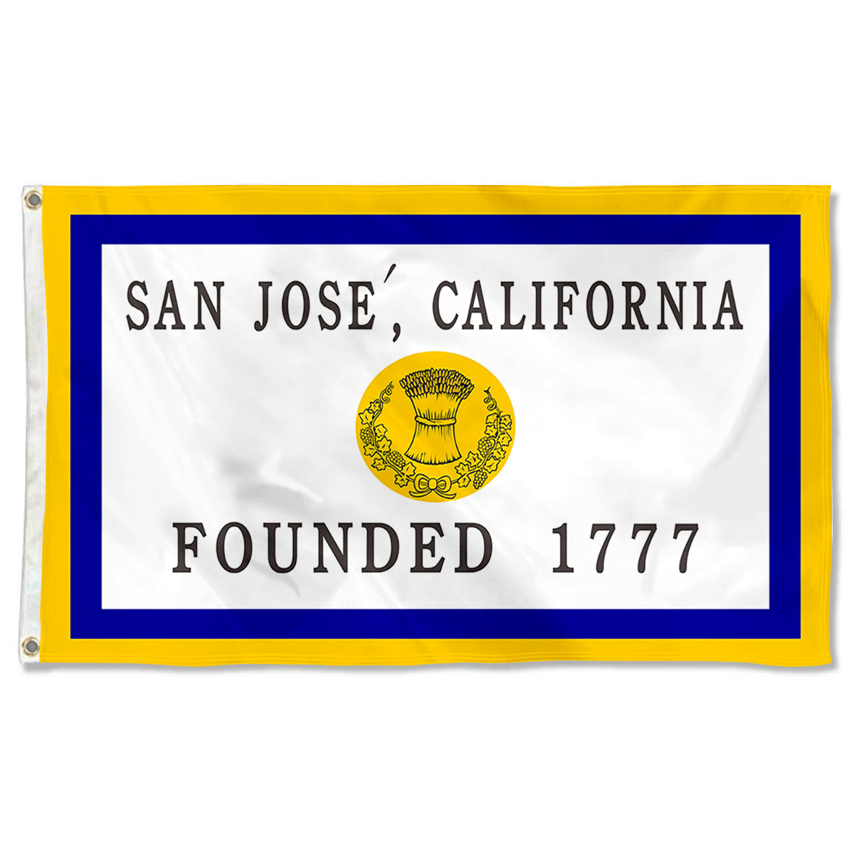 Fyon San Jose, California Flag Banner (1969–1984)