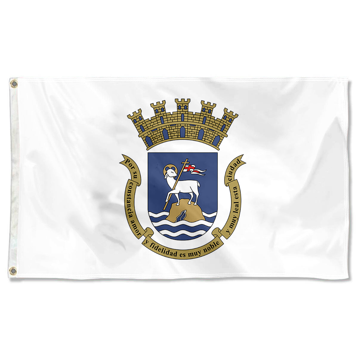 Fyon San Juan, Puerto Rico Flag Banner