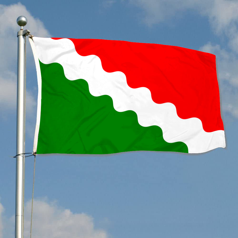 Fyon San Sebastián, Puerto Rico Flag Banner