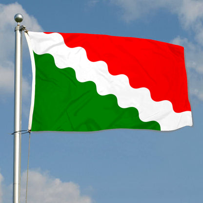 Fyon San Sebastián, Puerto Rico Flag Banner