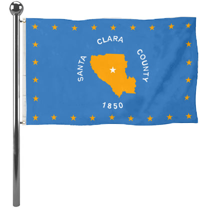 Fyon Santa Clara County Flag Banner