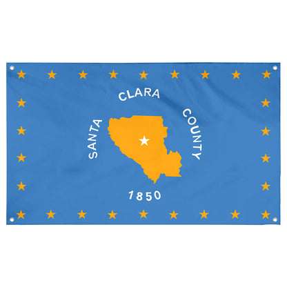 Fyon Santa Clara County Flag Banner