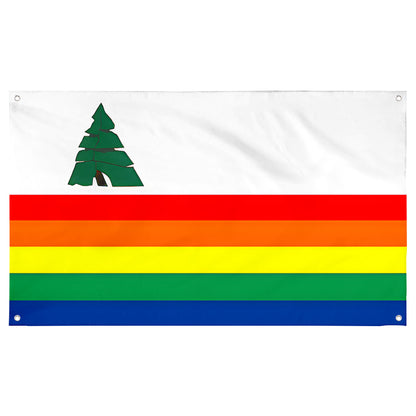 Fyon Santa Cruz County, California Flag Banner