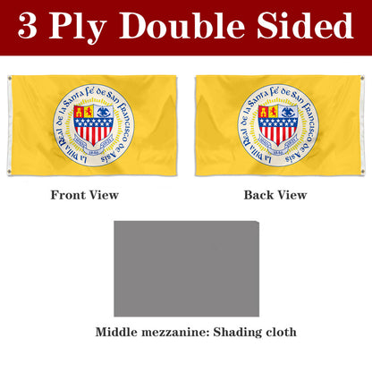 Fyon Santa Fe, New Mexico Flag Banner