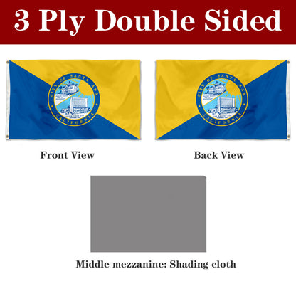 Fyon Santa Ana, California Flag Banner