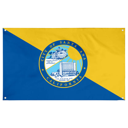 Fyon Santa Ana, California Flag Banner
