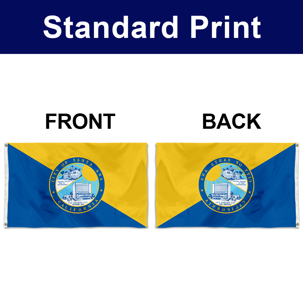 Fyon Santa Ana, California Flag Banner