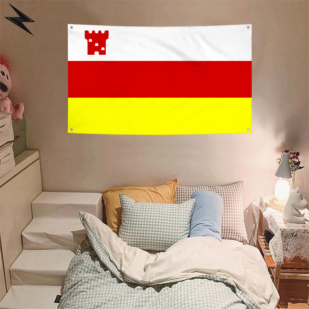 Fyon Santa Barbara, California Flag Banner