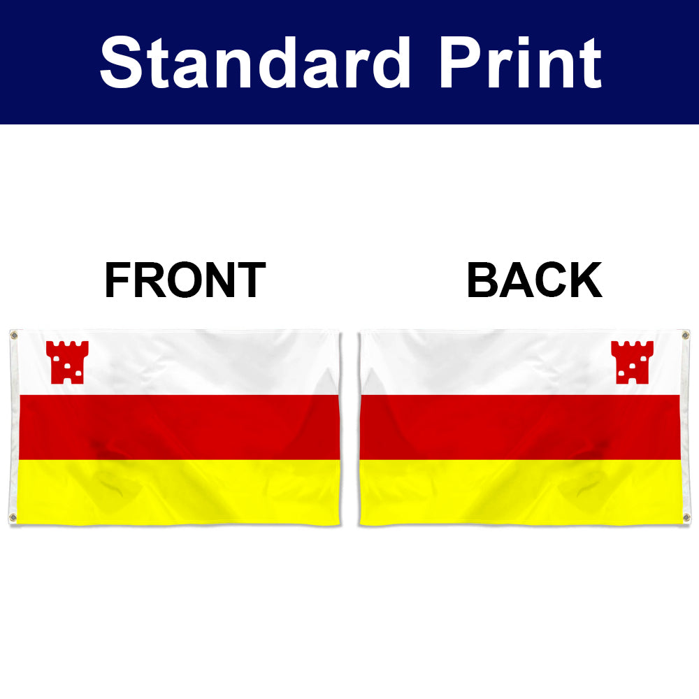 Fyon Santa Barbara, California Flag Banner