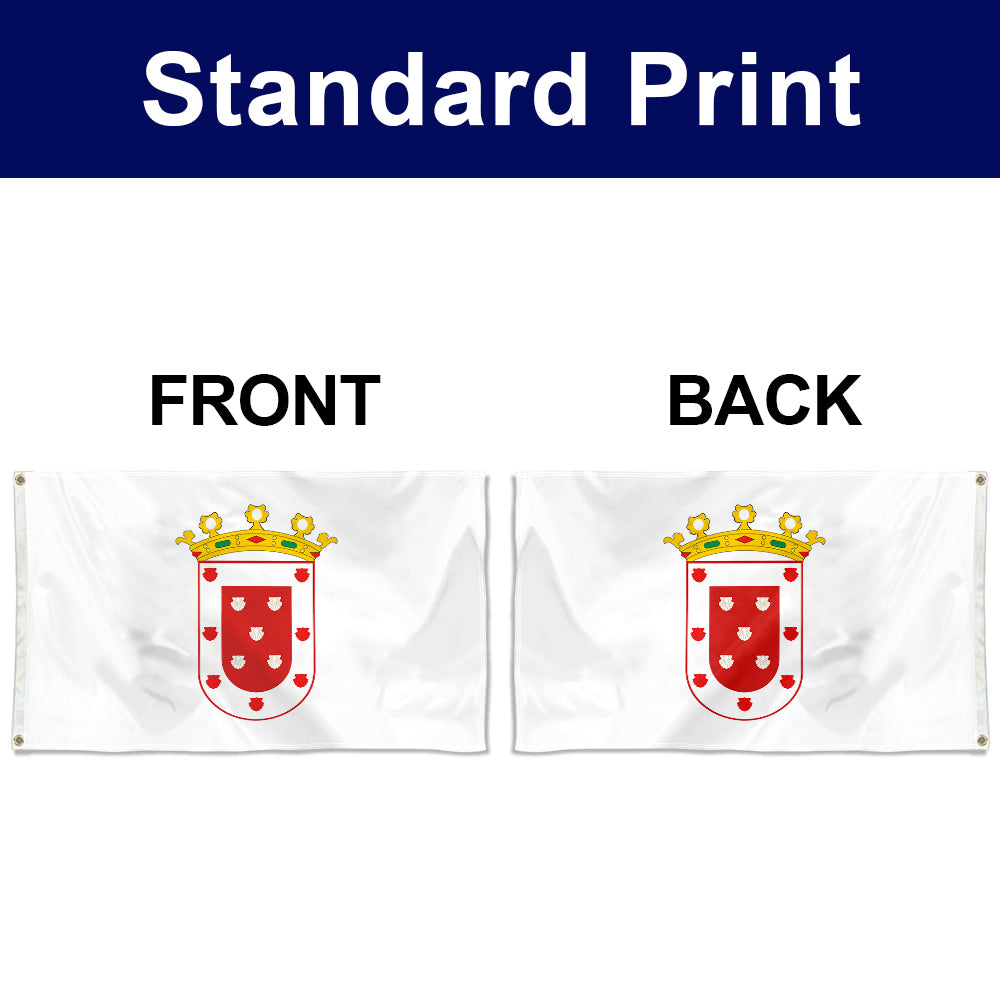 Fyon Double-sided Santiago de los Caballeros, Dominican Republic Flag Banner