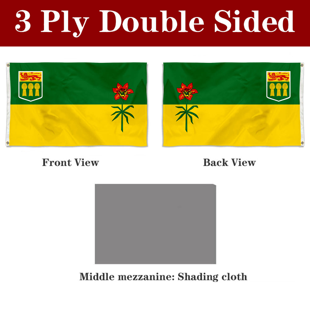Fyon Saskatchewan Flag Banner