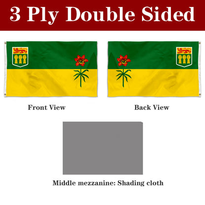Fyon Saskatchewan Flag Banner