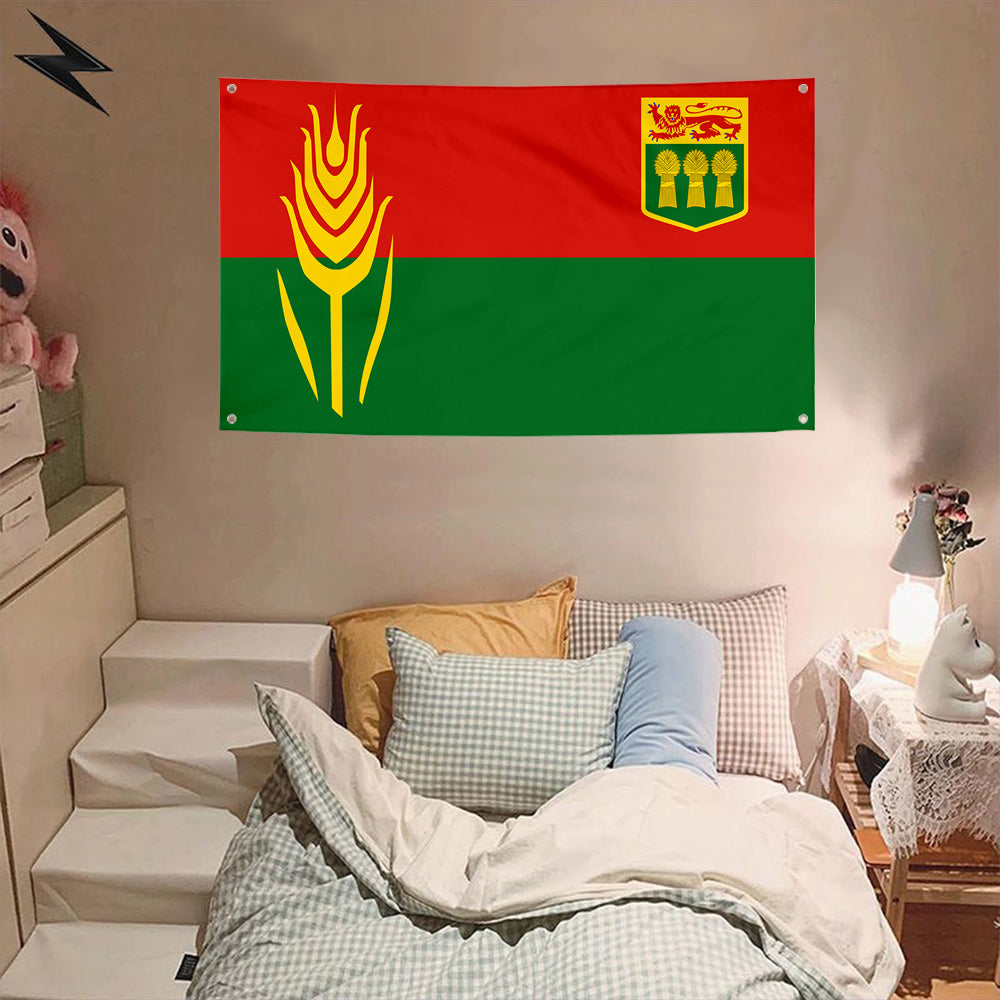 Fyon Saskatchewan 60th Anniversary Flag Banner