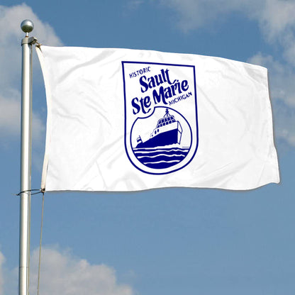 Fyon Sault Ste. Marie, Michigan Flag Banner