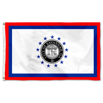 Fyon Savannah, Georgia Flag Banner