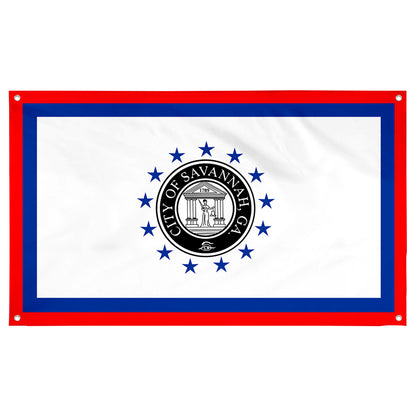 Fyon Savannah, Georgia Flag Banner