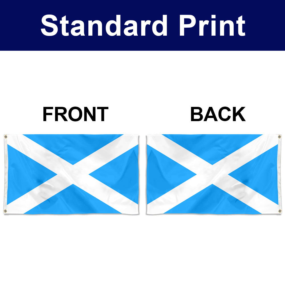 Fyon Scotland (1542–2003, sky blue) Flag Banner