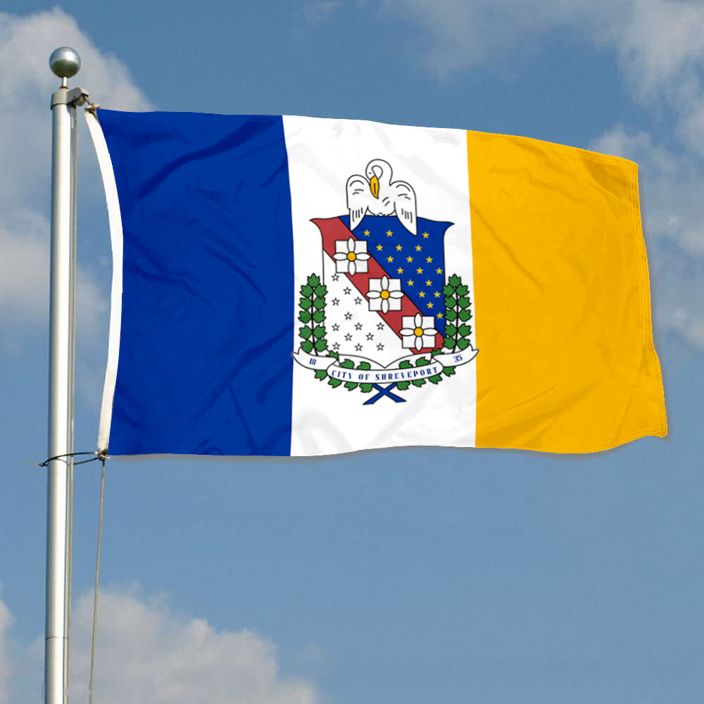 Fyon Shreveport, Louisiana Flag Banner