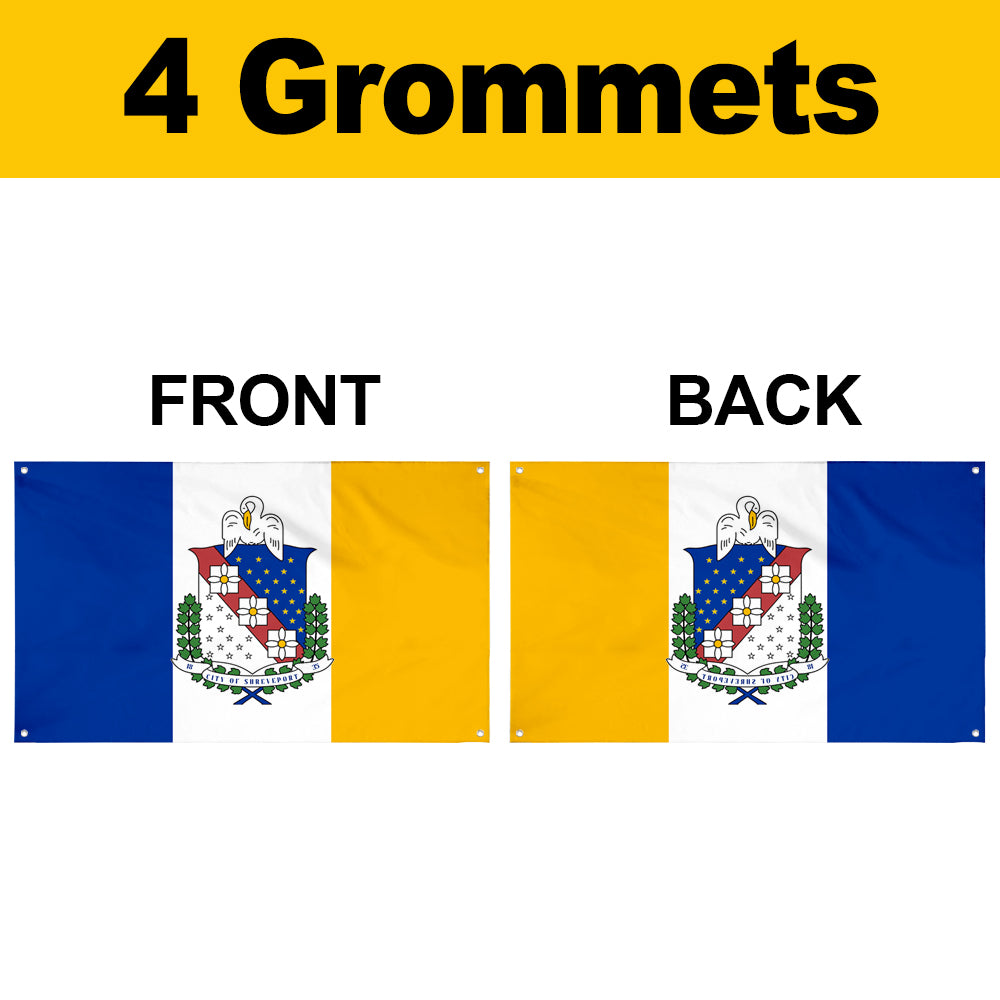 Fyon Shreveport, Louisiana Flag Banner