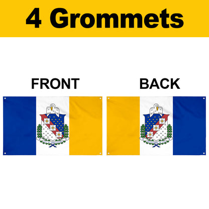 Fyon Shreveport, Louisiana Flag Banner