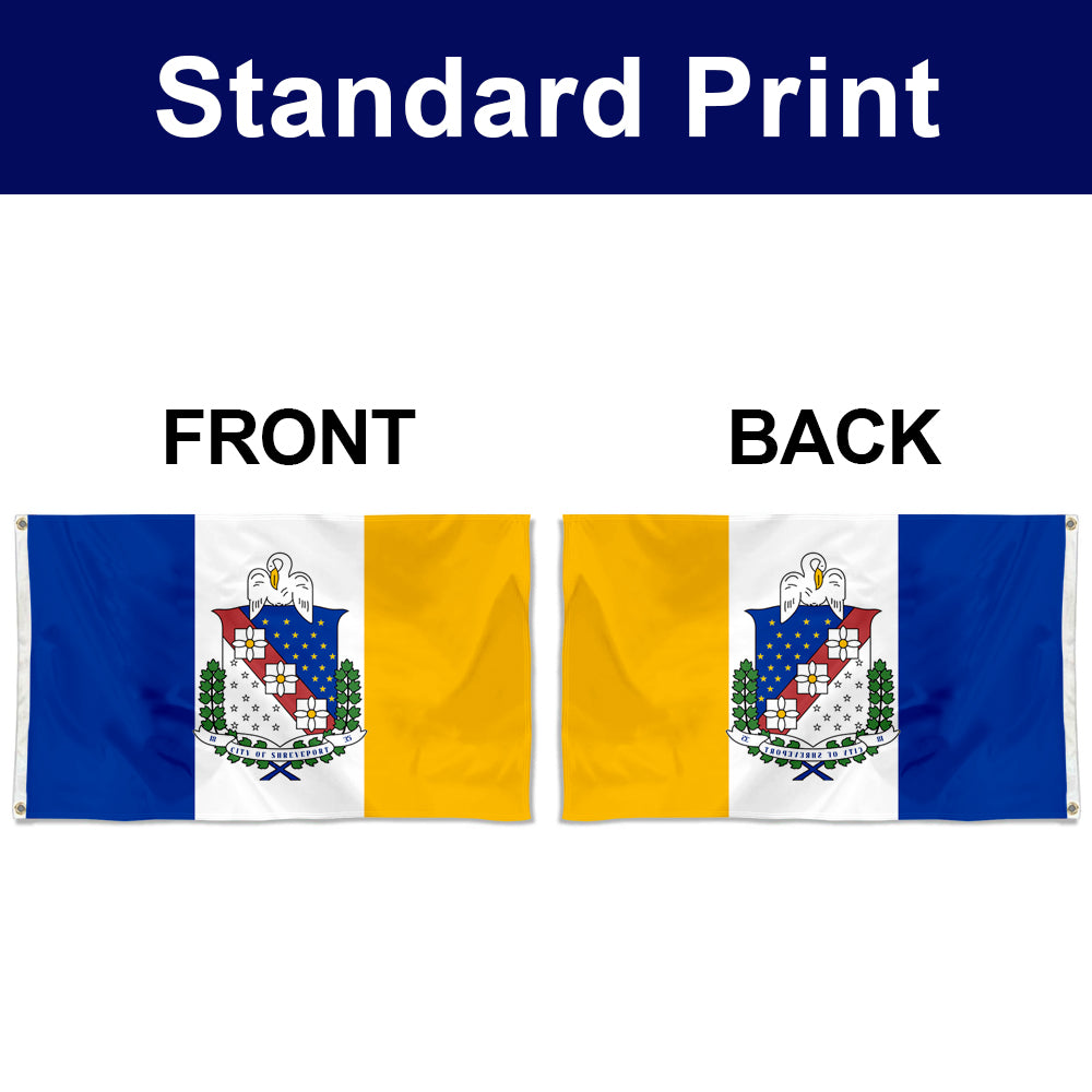 Fyon Shreveport, Louisiana Flag Banner
