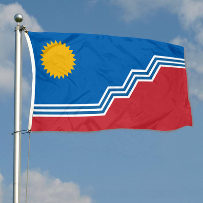 Fyon Sioux Falls, South Dakota Flag Banner