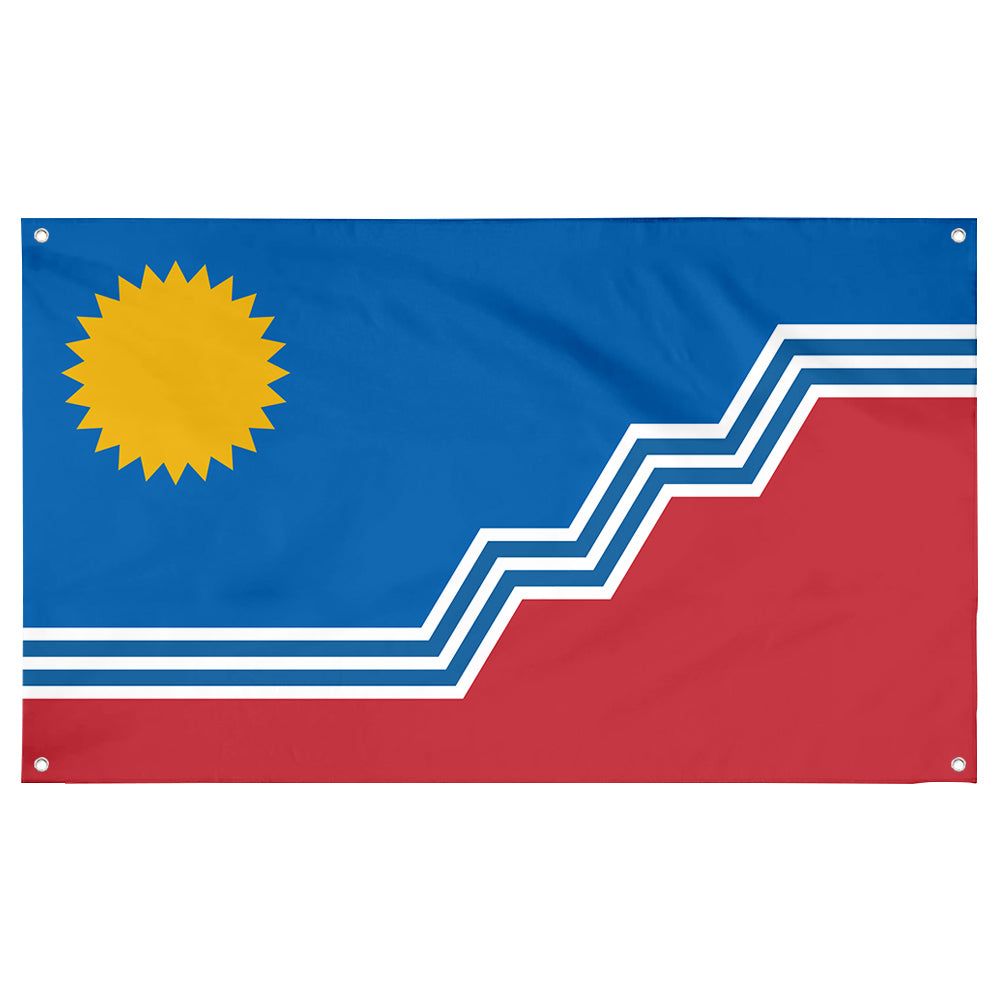 Fyon Sioux Falls, South Dakota Flag Banner