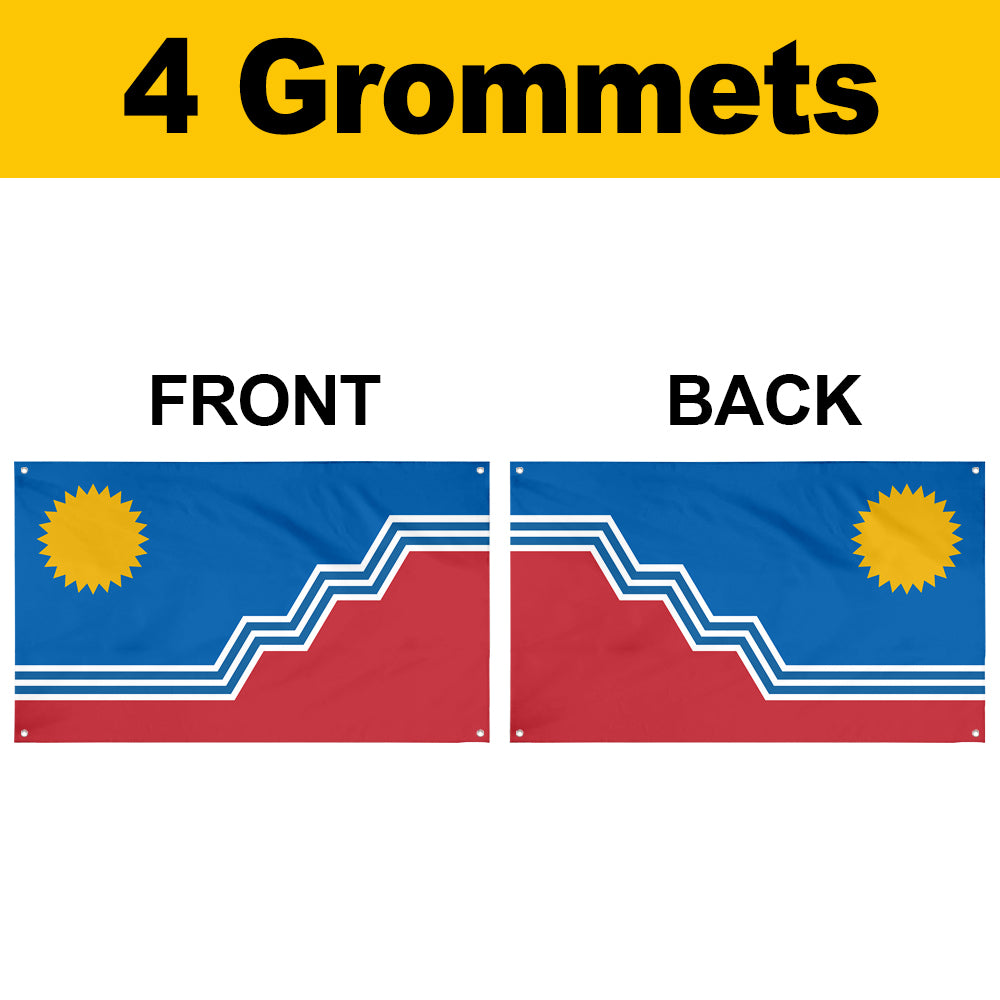 Fyon Sioux Falls, South Dakota Flag Banner