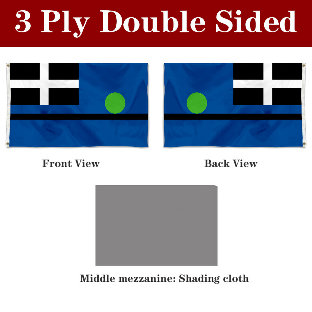 Fyon Smith Island, Maryland flag  Banner