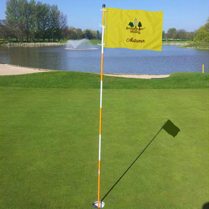 Fyon Snapfinger Woods Autumn Authentic Golf Pin Flag Banner Grommets