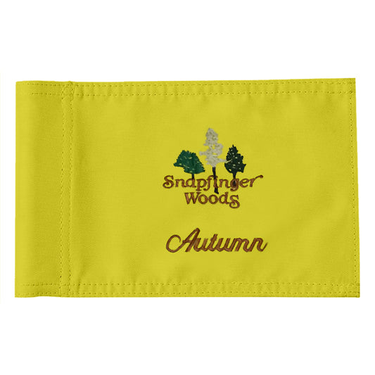 Fyon Snapfinger Woods Autumn Authentic Golf Pin Flag Banner