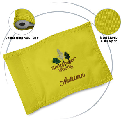 Fyon Snapfinger Woods Autumn Authentic Golf Pin Flag Banner