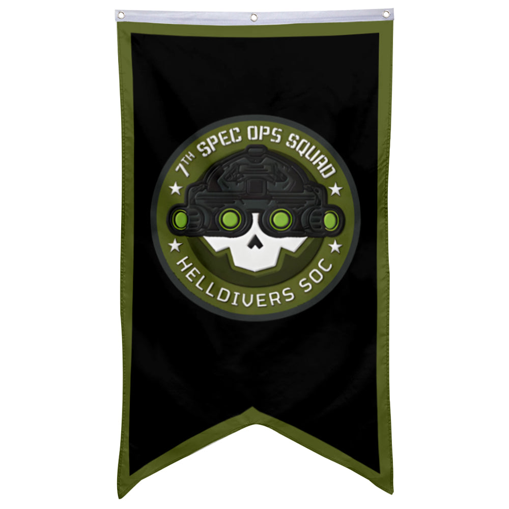 Fyon Soc 7th Spec OPS Sqliad Flag Game Flags Banner