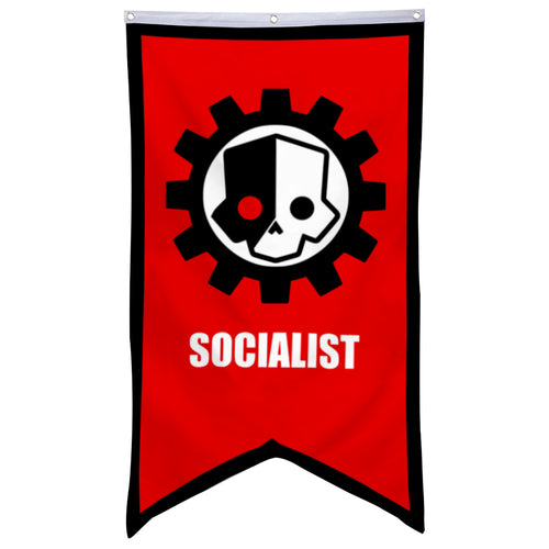 Fyon Socialist  Flag Game Flags Banner