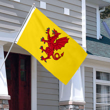 Fyon Double-sided Somerset Flag Yellow Background England English County Flags Banner