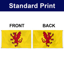 Fyon Double-sided Somerset Flag Yellow Background England English County Flags Banner