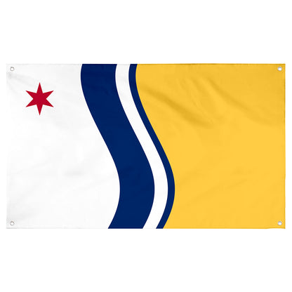 Fyon Indiana banner City of South Bend Flag